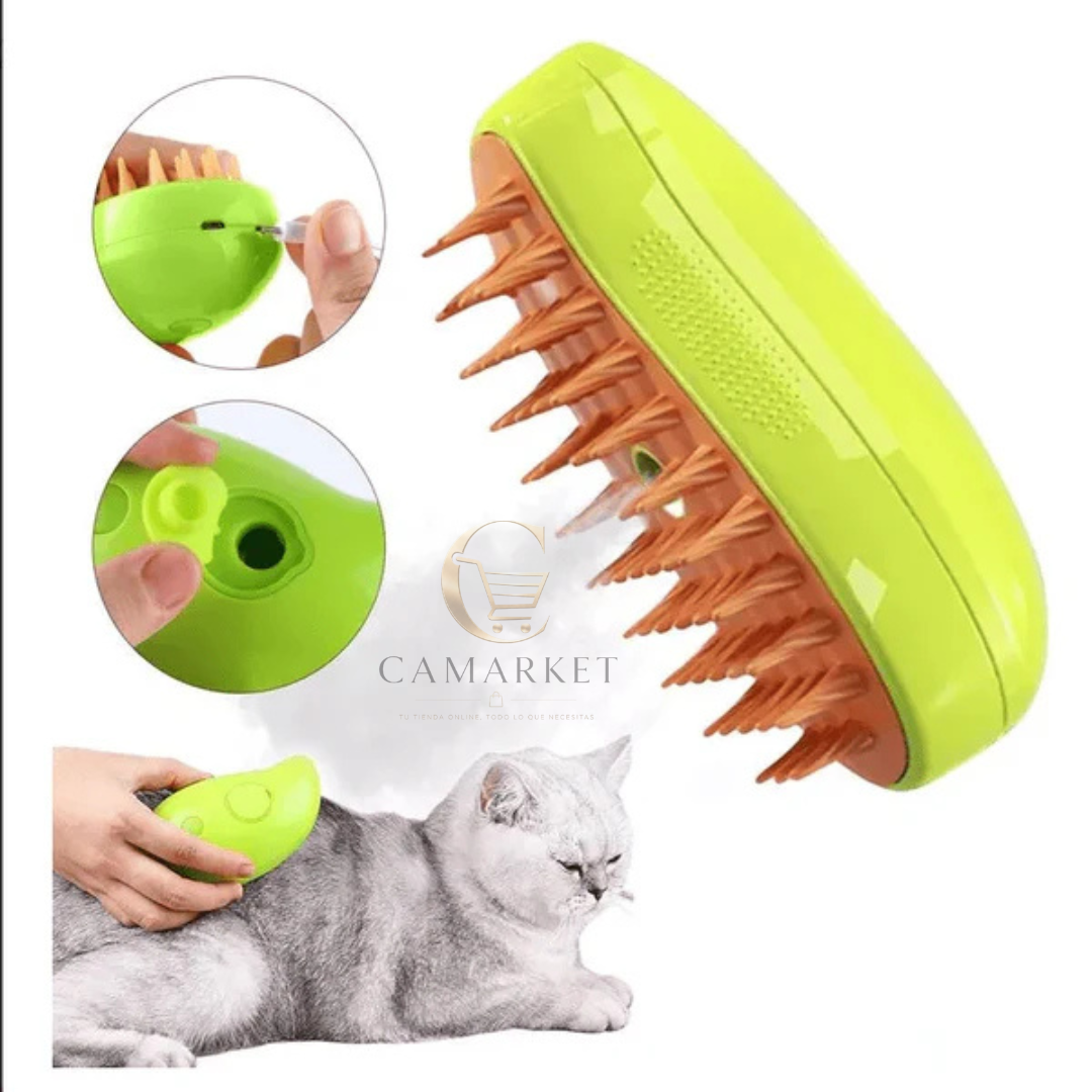 Cepillo de Vapor para Mascotas